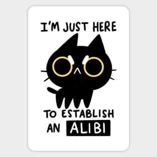 My Alibi Sticker